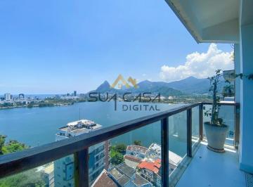 Apartamento · 315m² · 3 Quartos · 3 Vagas · A Cobertura Mais Exclusiva da Lagoa | 315m², Vista 360°, Piscina e 3 Suítes.