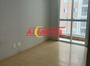 Apartamento · 58m² · 2 Quartos · 1 Vaga · Apartamento com 58m², 2 quartos e vaga, para locação no Jd. Flor da Montanha - Guarulhos R$ 3.225,00