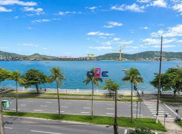 226b5e2cc9e7de42cfa56663d0f87e9e67394687 · Apartamento para alugar, 110 m² por R$ 5.500,00/mês - Ponta da Praia - Santos/SP