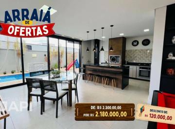 Casa · 247m² · 3 Quartos · 4 Vagas · Casa de Condomínio para venda em Loteamento Reserva Ermida de 247.00m² com 3 Quartos, 2 Suites e 4 G