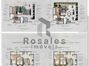 Apartamento · 73m² · 2 Quartos · 2 Vagas · Apartamento para venda em Eco Vila Santa Margarida de 73.00m² com 2 Quartos, 1 Suite e 2 Garagens
