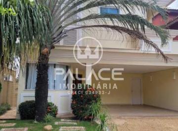 Casa · 215m² · 1 Quarto · 4 Vagas · Casa de Condomínio para venda em Terras De Piracicaba de 215.00m² com 1 Quarto, 3 Suites e 4 Garagen