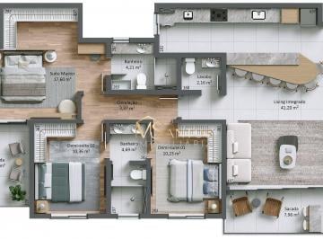87e60228e40fecc2ab8c61e94f411bb55a7d79dd · Apartamento com 3 dormitórios à venda, 122 m² por R$ 2.275.252,00 - João Paulo - Florianópolis/SC