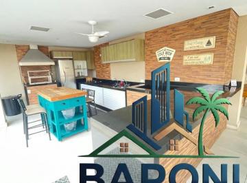 Varanda Gourmet · Casa à venda na Riviera Bertioga-SP: 9 quartos, 4 suítes, 5 salas, 11 banheiros, 2 vagas de garagem,