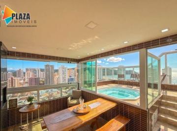 Apartamento · 166m² · 4 Quartos · 3 Vagas · Cobertura com 4 dormitórios à venda, 166 m² por R$ 2.850.000,00 - Canto do Forte - Praia Grande/SP
