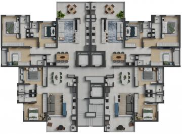 Apartamento · 86m² · 2 Quartos · 1 Vaga · Apartamento para venda em Fazenda de 86.00m² com 2 Quartos, 2 Suites e 1 Garagem
