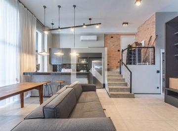 Apartamento · 85m² · 1 Quarto · 2 Vagas · Apartamento para Aluguel - Brooklin, 1 Quarto,  85 m2 - São Paulo