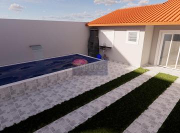 Foto 01 · Casa à venda em Itanhaém-SP, bairro Jamaica: 2 quartos, 1 suíte, sala, garagem, 150m². Aproveite est