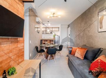Foto 01 · Imperdível! Apartamento Mobiliado à venda na Liberdade, São Paulo-SP, 2 quartos, 1 sala, 1 banheiro,