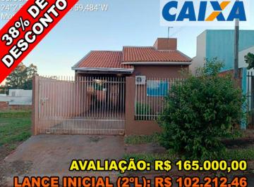 Casa de 2 quartos, Moreira Sales · Casa com 165m² de área de terreno e 62,69 de área privada - Moreira Sales/PR