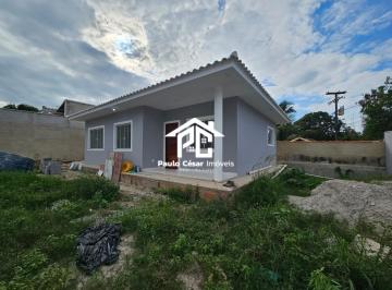 Foto 01 · Excelente casa nova com 02 quartos, sendo 01 suíte, ótima sala, cozinha, banheiro, área de serviço, 