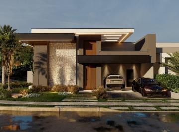 Casa · 185m² · 3 Quartos · 4 Vagas · Casa de esquina com 3 suites e escritório com terreno de 379m2 por R 1.850.000 - Mantova - Indaiatu