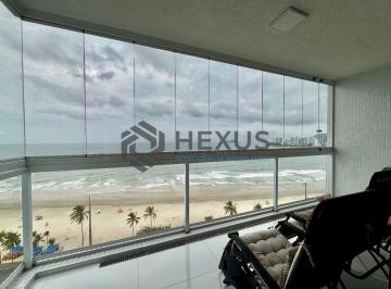 Foto · Apartamento frente mar com varanda e vaga na Praia das Pitangueiras, Guarujá, SP