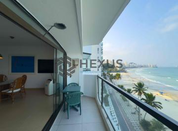 Foto · Apartamento frente mar com varanda vista mar na Praia das Asturias, Guaruja
