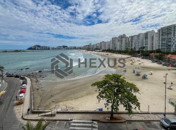 Foto · Apartamento frente mar com varanda vista mar nas Pitangueiras, Guarujá