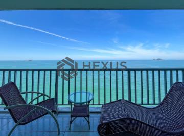 Foto · Apartamento frente mar com varanda vista mar nas Pitangueiras, Guarujá