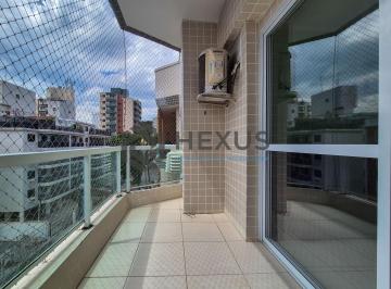 Foto · Apartamento com varanda e vista livre a venda na praia das Asturias, Guaruja