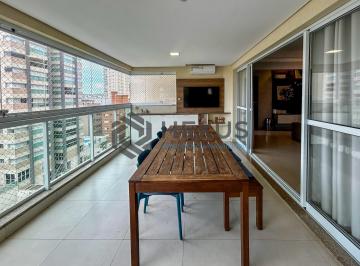 Foto · Apartamento com varanda gourmet vista mar e lazer na Enseada, Guarujá