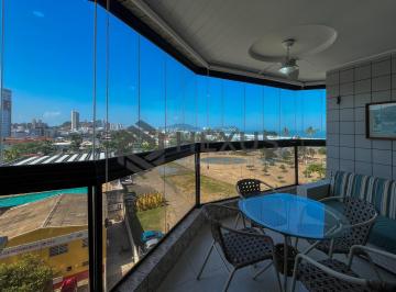 Foto · Apartamento com varanda vista mar e lazer beira mar da praia na Enseada, Guarujá