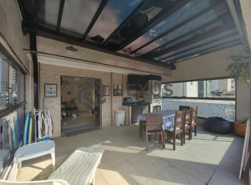 Foto · Cobertura duplex com varanda e vista livre na Praia das Asturias, Guaruja