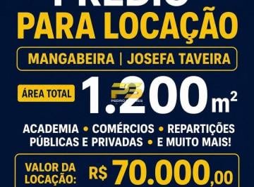 Comercial · 1200m² · Prédio Comercial para Locação Mangabeira | Av. Josefa Taveira