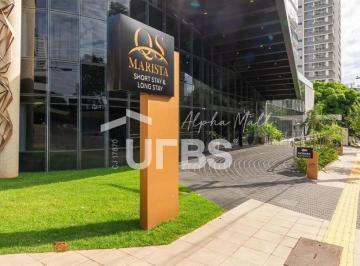 Apartamento · 31m² · 1 Quarto · 1 Vaga · Flat à venda no QS Marista Stay e Hotel, investimento compacto, alta rentabilidade e localização imb