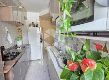 Apartamento · 52m² · 2 Quartos · Apartamento Semi-Mobiliado com Sacada e Churrasqueira, 2 Quartos , Serraria , Sã