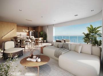 Living · Avra Residence - Vista Mar - Porto Belo | 3 Suítes e 2 Vagas, 128 m² | 1.528 m² de Lazer