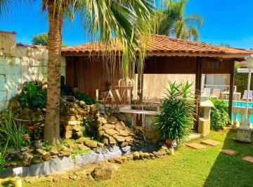 IMAGEM DA PAISAGEM TROPICAL E GAZEBO · Casa à venda, 300 m², 4 quartos, Vila Giglio - Atibaia