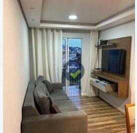 2328c4c7e60d5fcec08b456bdceb28a11e20653c · Apartamento com 2 dormitórios à venda, 50 m² - Recreio Marajoara - Sorocaba/SP