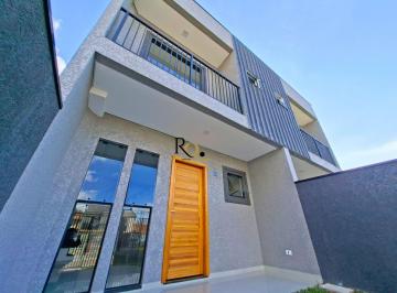 Casa de 3 quartos, Curitiba · SOBRADO NOVO FRENTE PARA RUA 03 QUARTOS SENDO 1 SUÍTE COM SACADA CHURRASQUEIRA BAIRRO SÍTIO CERCADO
