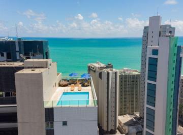 Apartamento de 2 quartos, Recife · MORE A 80m DA PRAIA,BOA VIAGEM, 2 QRTS, SUÍTE, 60m²