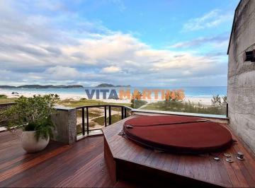 Apartamento · 178m² · 3 Quartos · 2 Vagas · Cobertura duplex FRENTE MAR com 3 quartos (2 suítes) no Algodoal em Cabo Frio/RJ por R$1.700.000,00