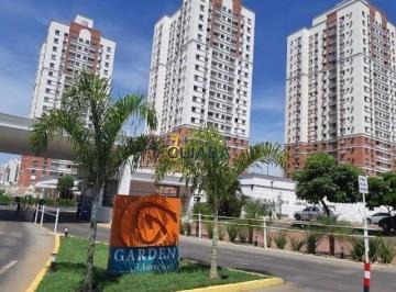 Apartamento · 66m² · 3 Quartos · 2 Vagas · Apartamento Mobiliado para Locação no Garden 3 Américas – Andar Alto!