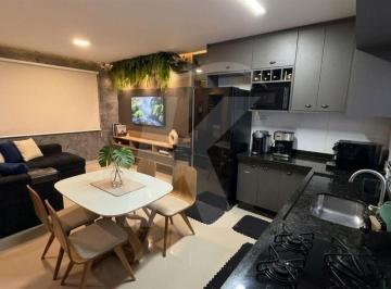 Apartamento · 75m² · 2 Quartos · 1 Vaga · Sobrado de 75 mts², em Condomínio Fechado, 2 dormitórios (2 suítes), 1 vaga, na Vila Aurora