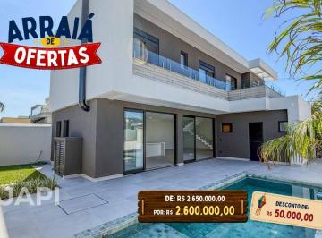 Casa · 263m² · 4 Quartos · 4 Vagas · Casa de Condomínio para venda em Loteamento Reserva Ermida de 263.00m² com 4 Quartos, 4 Suites e 4 G