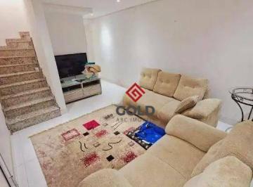 007bf13328f5f994feca92cfc11d0153d16dfd95 · Sobrado com 3 dormitórios à venda, 200 m² por R$ 700.000 - Jardim Santo Alberto - Santo André/SP