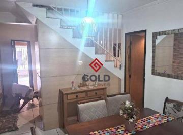028fe2266f8e4b1bbe6cdb1bb67df971883c4e2e · Sobrado com 3 dormitórios à venda, 101 m² por R$ 650.000,00 - Jardim das Maravilhas - Santo André/SP