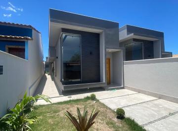 Casa · 140m² · 3 Quartos · 2 Vagas · Casa Alto Padrão em Jardim Atlântico Leste (Itaipuaçu), Maricá/RJ