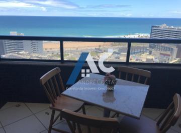 Apartamento · 54m² · 1 Quarto · 1 Vaga · 1/4 e sala com bela vista Mar em Jardim Armação | Mobiliado | Andar Alto | Pronto para Morar