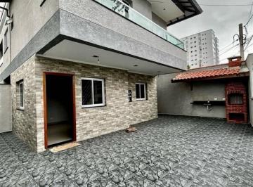 Casa · 127m² · 2 Quartos · 3 Vagas · Sobrado de 02 dormitórios com 01 súite-Closet-Sacada-Aviação-Praia Grande