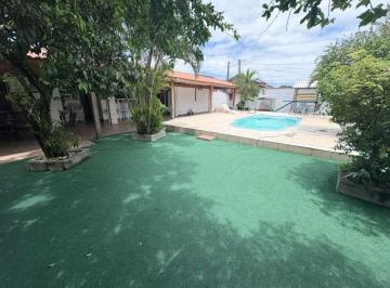 Casa · 103m² · 2 Quartos · 5 Vagas · Espaçosa Casa Geminada à Venda no Jardim Princesa, Praia Grande - 2 Quartos, Piscina