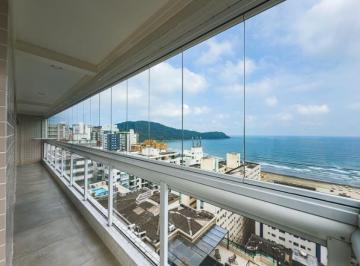 Apartamento · 130m² · 3 Quartos · 3 Vagas · 3 Quartos com Vista Mar e Lazer Completo a 80m da Praia