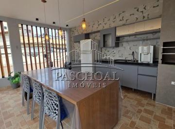 Casa · 140m² · 2 Quartos · 2 Vagas · 2 QUARTOS SENDO 1 SUÍTE NA GUILHERMINA PRAIA GRANDE MOBILIADA COM PISCINA E ESPAÇO GOURMET