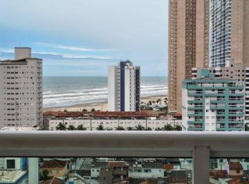 Apartamento · 53m² · 1 Quarto · 1 Vaga · Apartamento com 1 dormitório à venda, 53 m² por R$ 375.000 - Mirim - Praia Grande/SP