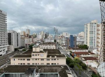 Apartamento · 82m² · 2 Quartos · 2 Vagas · Apartamento 2 dormitório(s) 1 suite à venda, 82,27m² por R$ 690mil - Canto do Forte - Praia Grande/S