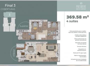 Apartamento · 370m² · 4 Quartos · 4 Vagas · COBERTURA 4 SUITES COM CLOSET
VISTA MAR E LAZER COMPLETO