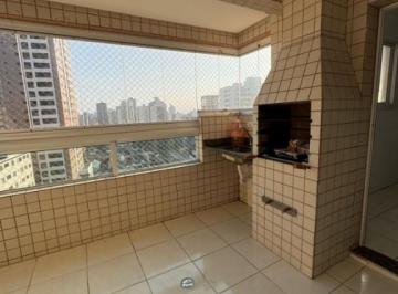 Apartamento · 90m² · 2 Quartos · 1 Vaga · 2 DORMITÓRIOS VISTA MAR - AVIAÇÃO PRAIA GRANDE SP