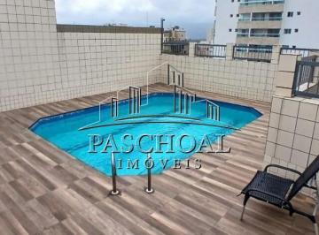 Apartamento · 65m² · 2 Quartos · 1 Vaga · APARTAMENTO 2 QUARTOS 1 SUITE - 50M DA PRAIA NA AVIAÇÃO