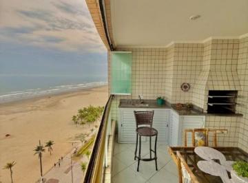 Apartamento · 173m² · 3 Quartos · 2 Vagas · 3 SUÍTES FRENTE MAR - AVIAÇÃO PTRAIA GRANDE SP
